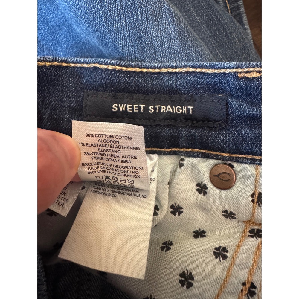 Lucky Brand Sweet Straight Women's Jeans Medium Wash Size 2/26 Regular - Picture 5 of 5